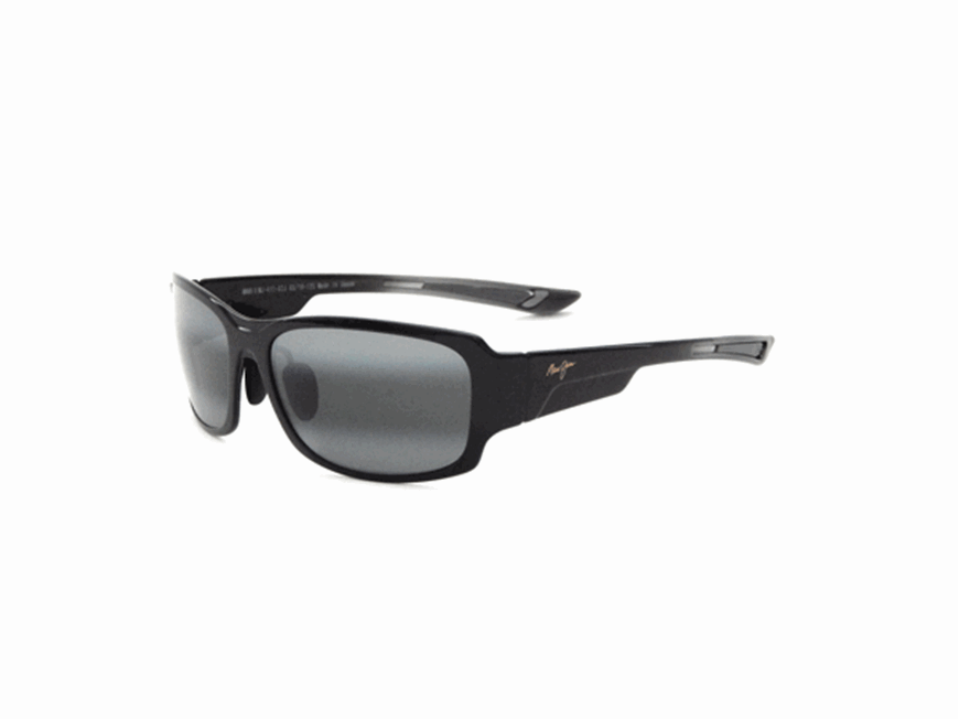 occhiale da sole Maui Jim Bamboo Forest 415 col.415-02J titanium eyewear  on otticascauzillo.com :: follow us on fb https://goo.gl/fFcr3a ::