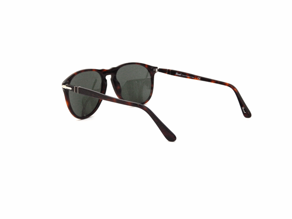 Occhiali Da Sole Persol PO 9649S 24/57 Marrone Avana, Lenti In Vetro Polarizzate Marroni, Con Custodia, Made In Italy - Foto 2