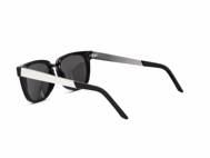 occhiale da sole Super PEOPLE FRANCIS BLACK SILVER sunglasses  on otticascauzillo.com :: follow us on fb https://goo.gl/fFcr3a :: 