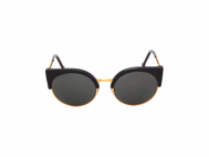 occhiale da sole SUPER ILARIA BLACK sunglasses  on otticascauzillo.com :: follow us on fb https://goo.gl/fFcr3a ::