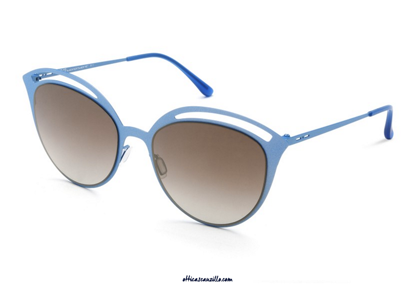 Italia Independent Blue Metal Sunglasses main image 1