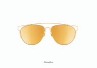 Солнечные очки DIOR ТЕХНОЛОГИЧЕСКОЕ золото RHL83 occhiale da sole Dior Technologic oro sunglasses on otticascauzillo.com