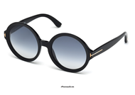 Солнечные очки occhiale da sole ТОМ FORD 369 ДЖУЛЬЕТТЫ col.01V sunglasses on otticascauzillo.com 