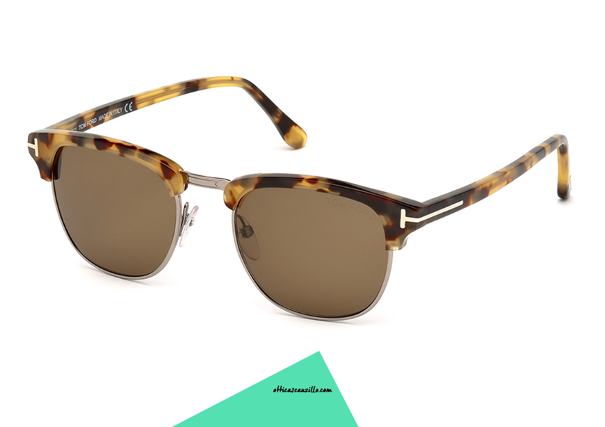 Sunglasses TOM FORD HENRY 248 col.55J | Occhiali | Ottica Scauzillo