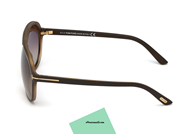 Солнечные очки occhiale da sole ТОМ FORD 379 SERGIO col.50K sunglasses on otticascauzillo.com