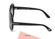 Солнечные очки occhiale da sole ТОМ FORD GISELLA 388 col.01B sunglasses on otticascauzillo.com