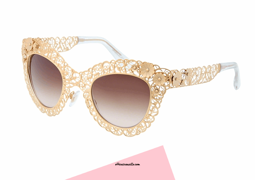 Sunglasses Dolce Gabbana DG 2134 gold