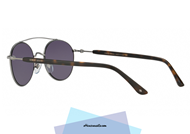 Ready to discover the new collection of glasses Frames of Life? Sunglasses Giorgio Armani AR 6038 col. 300376 with front metal gunmetal gray and auctions dark havana. A complete, in perfect style Giorgio Armani, lenses in full purple. Vintage eyewear from the soul and the undisputed style.