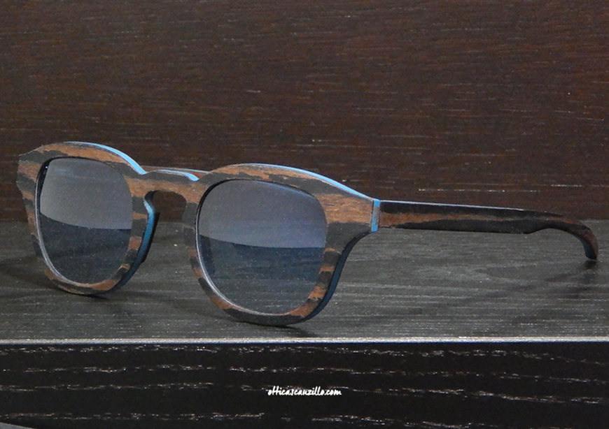 occhiale in legno Feb31st mod. Giano 