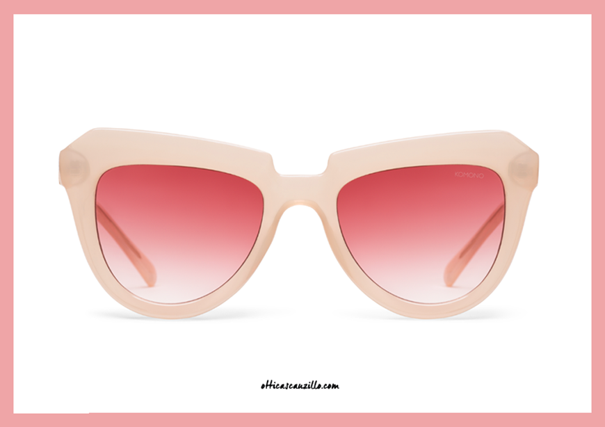 Komono sunglasses Stella Pale Blush shop on otticascauzillo.com