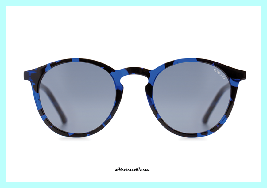 komono shop sunglasses Aston blue tortoise on otticascauzillo.com