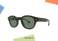 Shop online Sunglasses horn Hally and Son HS512 col. S01 at discounted price on otticascauzillo.com