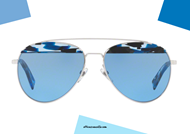 shop online Sunglasses Alain Mikli 0A04004 col. 003/72 blue at discounted price on otticascauzillo.com