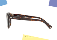 Shop online Round Sunglasses Valentino VA4009 col.500271 havana at discounted price on otticascauzillo.com