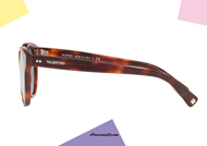 Occhiale da sole tondo Valentino VA4009 col. 50114Z havana su otticascauzillo.com