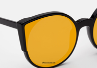 Sunglasses SUPER Lucia Forma Gold on otticascauzillo.com