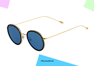 Shop Sunglasses Spektre Morgan Flat Blue and Black on otticascauzillo.com