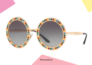 shop online Sunglasses DGCAPRI Dolce & Gabbana DG2170 col. 02 / 8G gold on otticascauzillo.com
