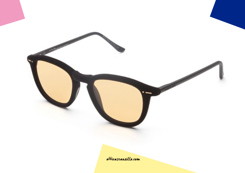 Lunettes De Soleil Italia Independent Pour Femme - Modèle Velluto 092V, Couleur Tortora, Style Overglasses - Occasion