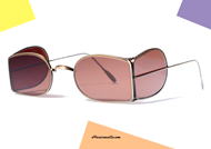 shop online Sunglasses Bob Sdrunk Riario pink gold on otticascauzillo.com