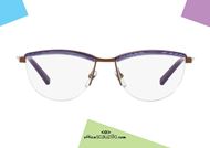 shop online glasses Alain Mikli A02023 col. E239 Violet at discounted price on otticascauzillo.com