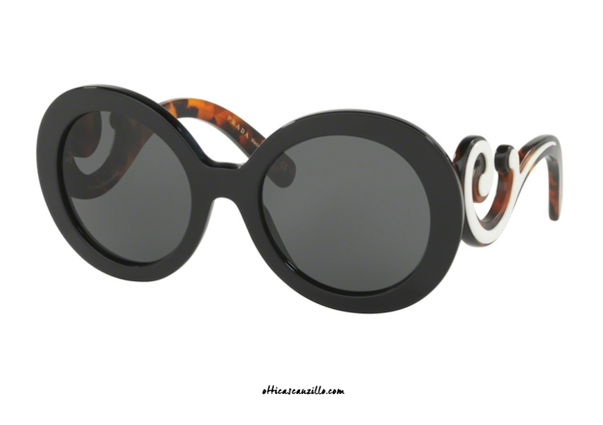 Sunglasses Prada Minimal Baroque PR 08TS col. 1AB1A1 | Occhiali | Ottica  Scauzillo