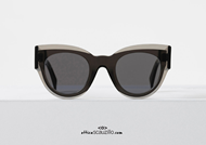 shop online Sunglasses CELINE Petra 40008I col. transparent gray on ottica scauzillo