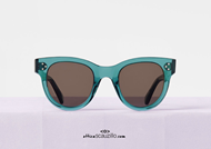 shop online Sunglasses CELINE butterfly 40003I col. green water otticascauzillo 