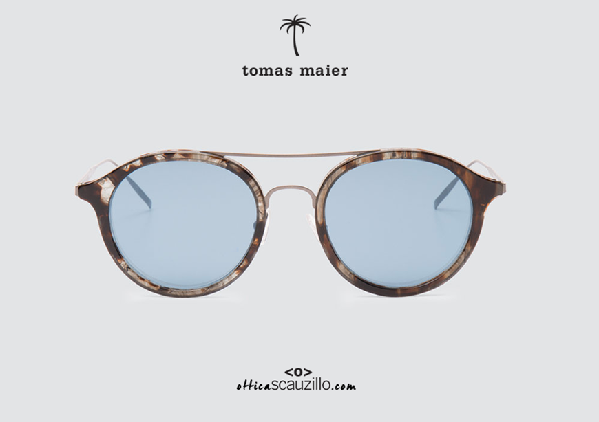 shop online Sunglasses Tomas Maier TM31 col. gray / blue on otticascauzillo.com