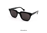 New collection Saturnino Eyewear Again col. 1B black sunglasses on otticascauzillo.com