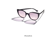 Saturnino Eyewear Etheline col. 1 black sunglasses on otticascauzillo.com