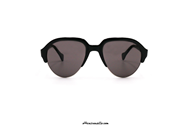 Nuova Collezione Occhiale da sole Saturnino Eyewear Mago col. 1B nero otticascauzillo.com