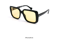 Saturnino Eyewear Shao col. 1 black sunglasses on otticascauzillo.com