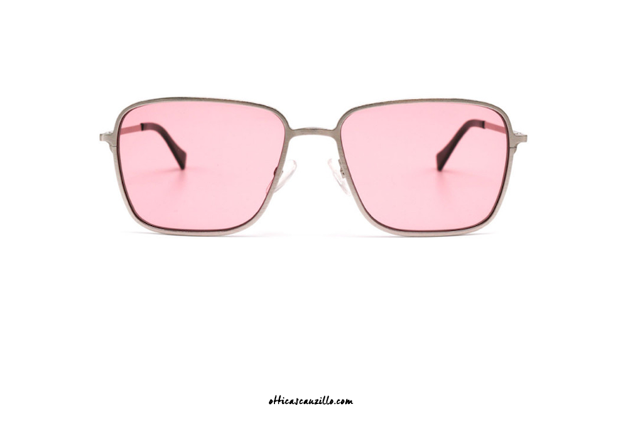 Buy online Saturnino Eyewear Walter col. 1LR silver sunglasses otticascauzillo.com