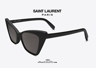 shop online Sunglasses Saint Laurent 244 VICTOIRE black on otticascauzillo.com