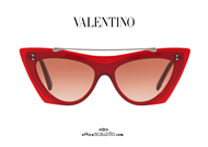 shop Sunglasses Valentino VA4041 col.507813 red otticascauzillo.com