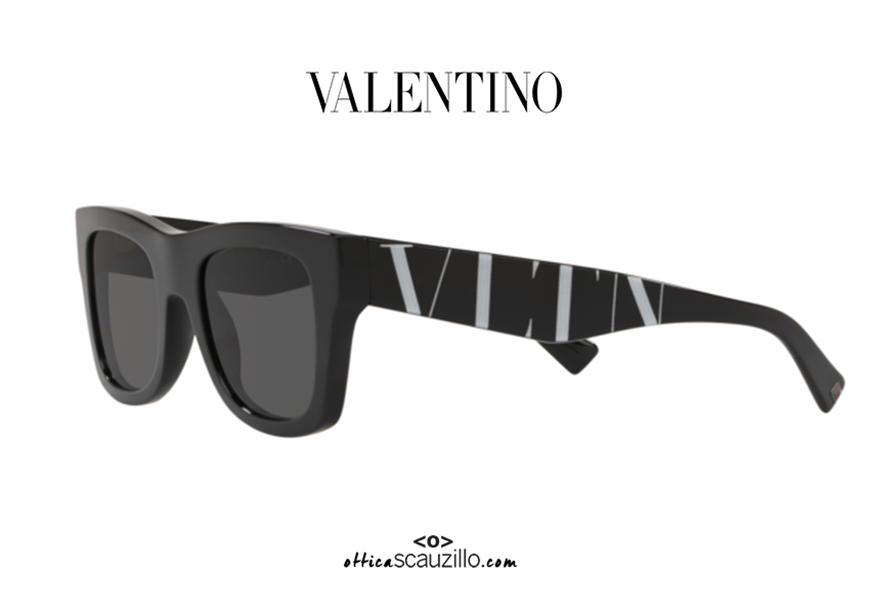 Sunglasses Valentino VA4045 col. 500187 black with VLTN logo | Occhiali | Ottica