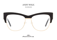 shop online Vintage eyeglasses Andy Wolf mod. 5084 col. A black. on otticascauzillo.com 