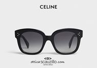 shop online Oversize sunglasses CELINE 4002UN col. black on otticascauzillo.com 