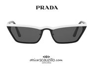 Shop online sunglasses PRADA Catwalk PR19US col. YC45S0 black and white on otticascauzillo.com