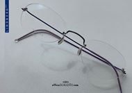 shop online Rimless eyeglasses LINDBERG Spirit Titanium col.77 purple and silver on otticascauzillo.com discounted price