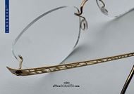 shop online Rimless eyewear LINDBERG Spirit Titanium T613 col.PGT gold on otticascauzillo.com  on otticascauzillo.com 