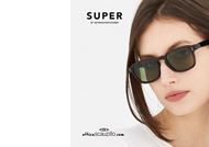 shop online SUPER LUCE sunglasses col. brown havana on otticascauzillo.com 