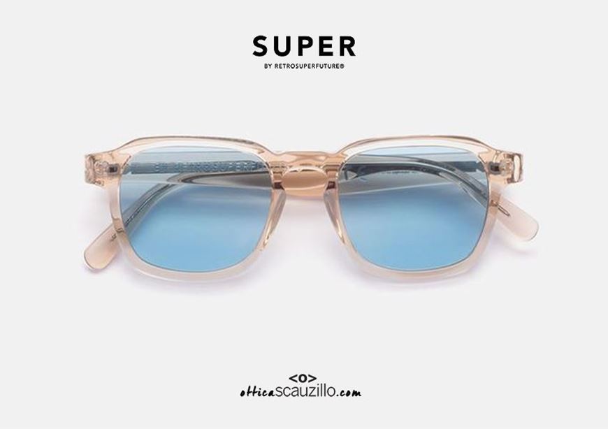 In time eruption In fact SUPER LUCE sunglasses col. transparent resin | Occhiali | Ottica Scauzillo
