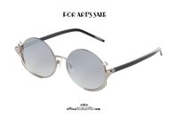 shop online Round sunglasses For Art's Sake ARIEL col. silver GL4 on otticascauzillo.com at discounted price