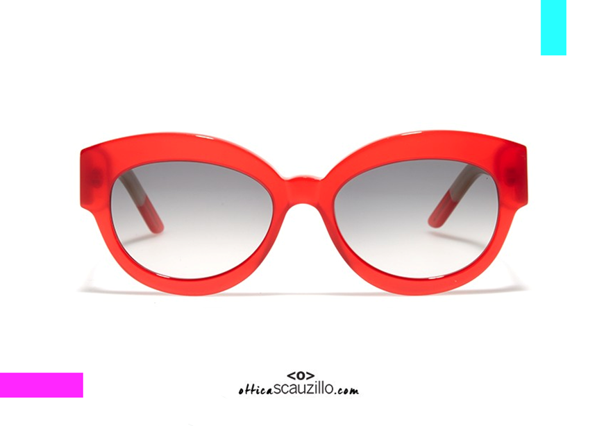 Acquista online su otticascauzillo.com il tuo nuovo occhiale da sole Bob Sdrunk ELLIE  rosso e crema