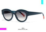 Acquista online su otticascauzillo.com il tuo nuovo occhiale da sole Bob Sdrunk ELLIE blu e rosso