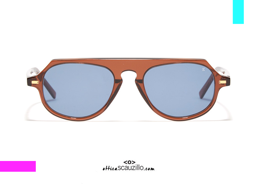 Acquista online su otticascauzillo.com il tuo nuovo occhiale da sole Bob Sdrunk RICHARD marrone cristallo