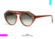  Acquista online su otticascauzillo.com il tuo nuovo occhiale da sole Bob Sdrunk BRANDY marrone cristallo