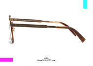 Acquista online su otticascauzillo.com il tuo nuovo occhiale da sole Bob Sdrunk OLIVER marrone scuro / marrone bruciato